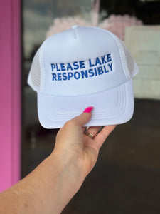 Trucker hats w designs