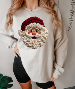 Santa yarn face