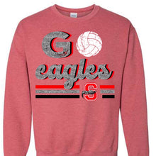 Load image into Gallery viewer, Salado Eagles Volleyball Faux glitter design
