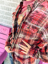 Load image into Gallery viewer, Hand Bleached flannels 2025
