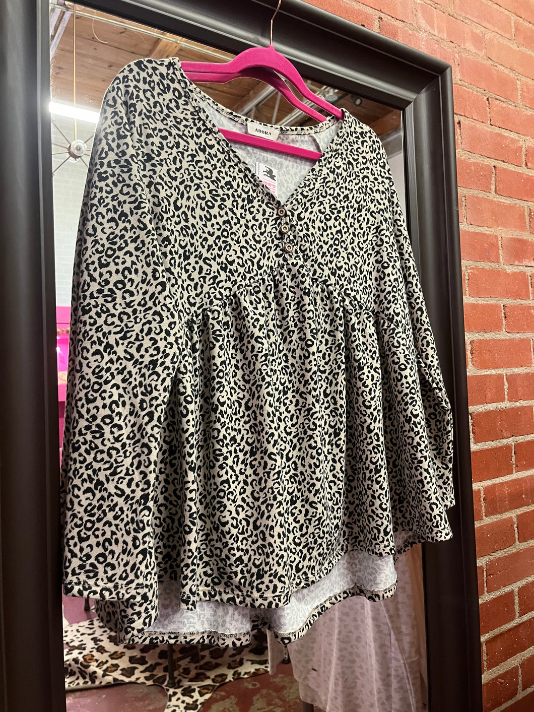 cheetah Adora Womens Top, Small