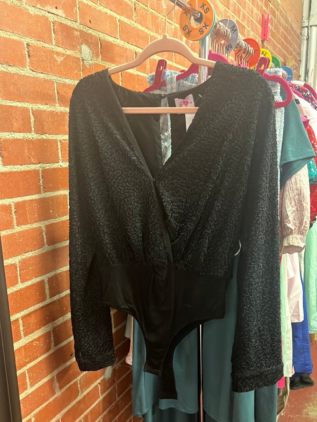 Black BuddyLove Bodysuit, Small