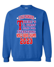 Load image into Gallery viewer, There’s a first time for everything Rangers champs
