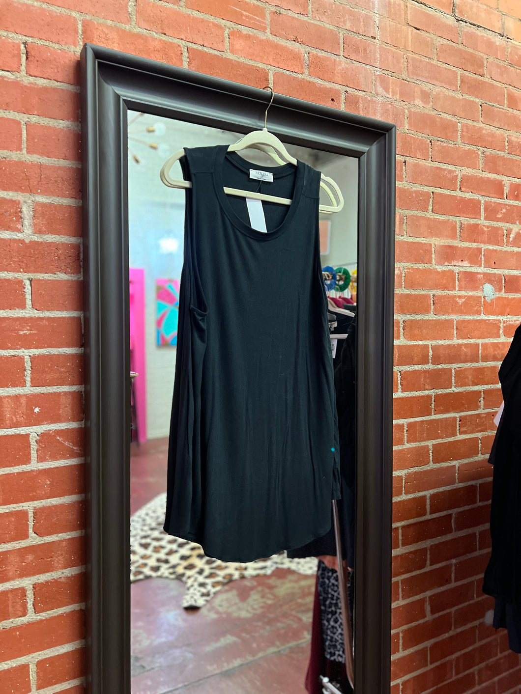 Black Zenana Womens Tanks, 1XL