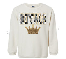Load image into Gallery viewer, Rouse Royals Spiritwear- Royals checkered and leopard
