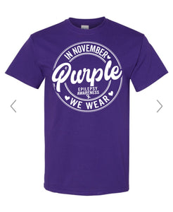 Epilepsy Walk Fundraiser Tee