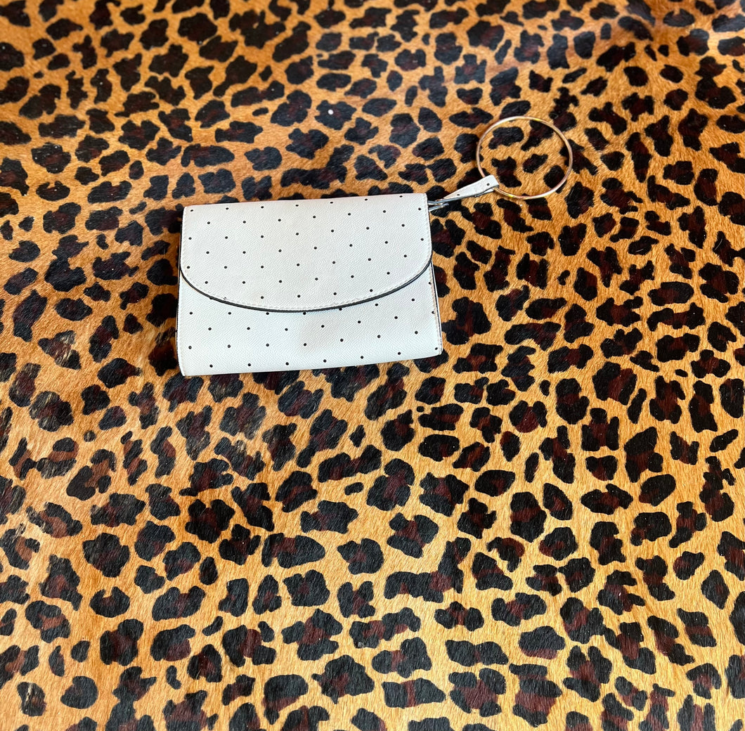 Black/White Polka Dot A New Day Handbags, One Size