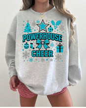 Load image into Gallery viewer, Powerhouse cheer ugly Christmas

