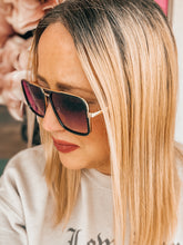 Load image into Gallery viewer, Gold/Black Sunnies
