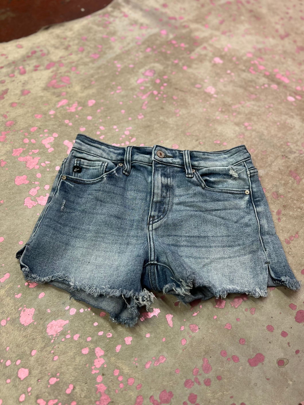 Denim KanCan Shorts, Medium