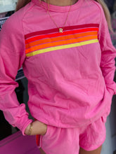 Load image into Gallery viewer, Stripe crewneck set

