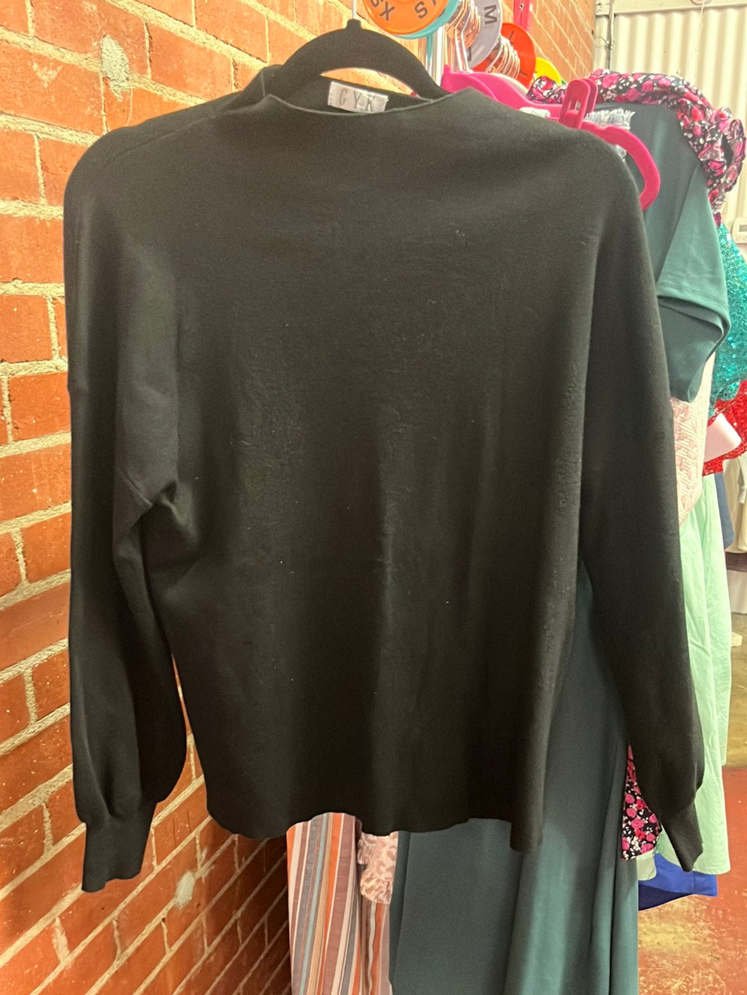 Black GYK Sweater, Large