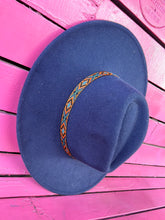 Load image into Gallery viewer, Navy Pink Bulldog Hats
