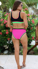 Load image into Gallery viewer, Set for vacay black two piece
