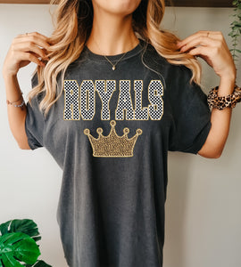 Rouse Royals Spiritwear- Royals checkered and leopard