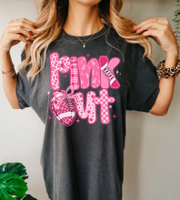 Load image into Gallery viewer, Pink out leopard check w football
