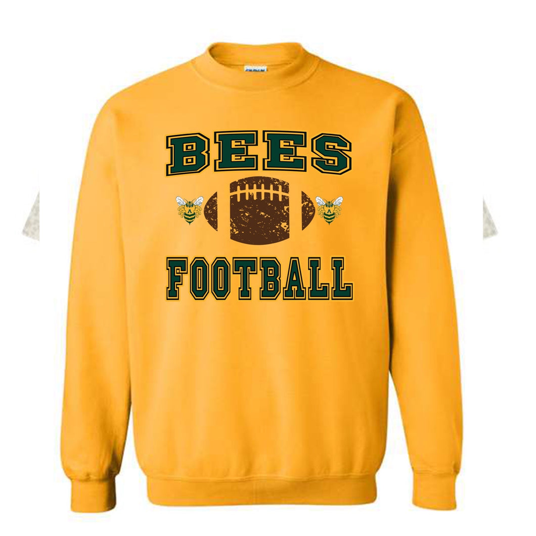 Academy Bees vintage football design