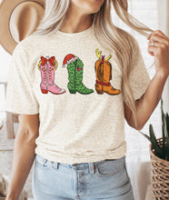 Load image into Gallery viewer, Gr!nchmas cowboy boots
