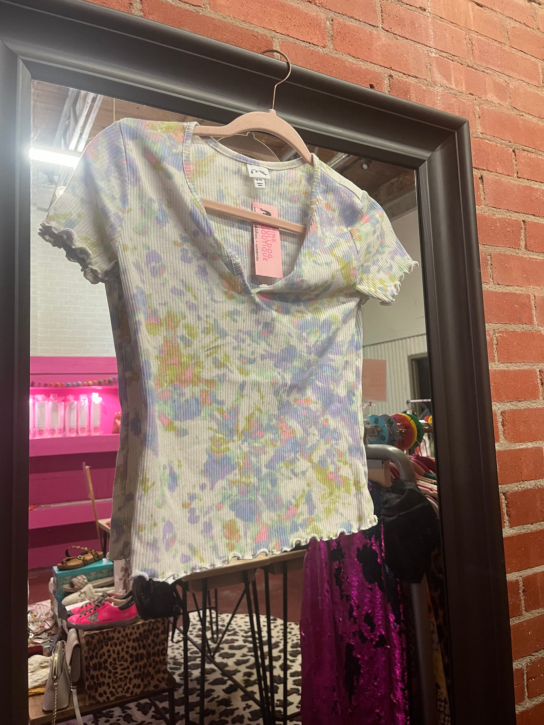 multicolor Art Class Kids Top, XL