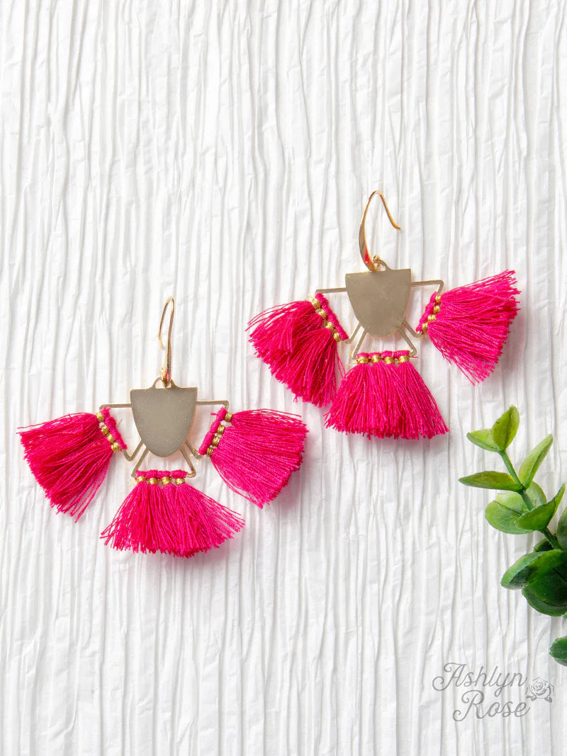 tassel earrings