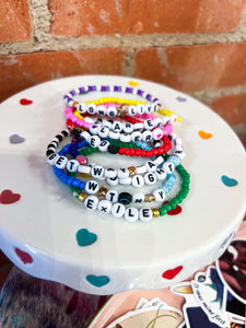 Swiftie friendship bracelets