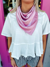Load image into Gallery viewer, Silk bandana scarf
