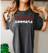 Load image into Gallery viewer, Oklahoma Sooners collage tee
