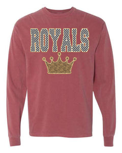 Rouse Royals Spiritwear- Royals checkered and leopard