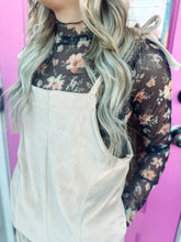 Load image into Gallery viewer, High neck sheer lace top
