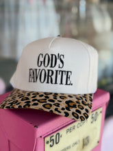 Load image into Gallery viewer, God’s Favorite embroidery hat
