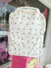 Load image into Gallery viewer, Vintage rose backpack
