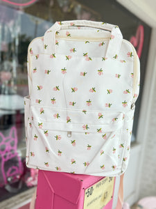 Vintage rose backpack