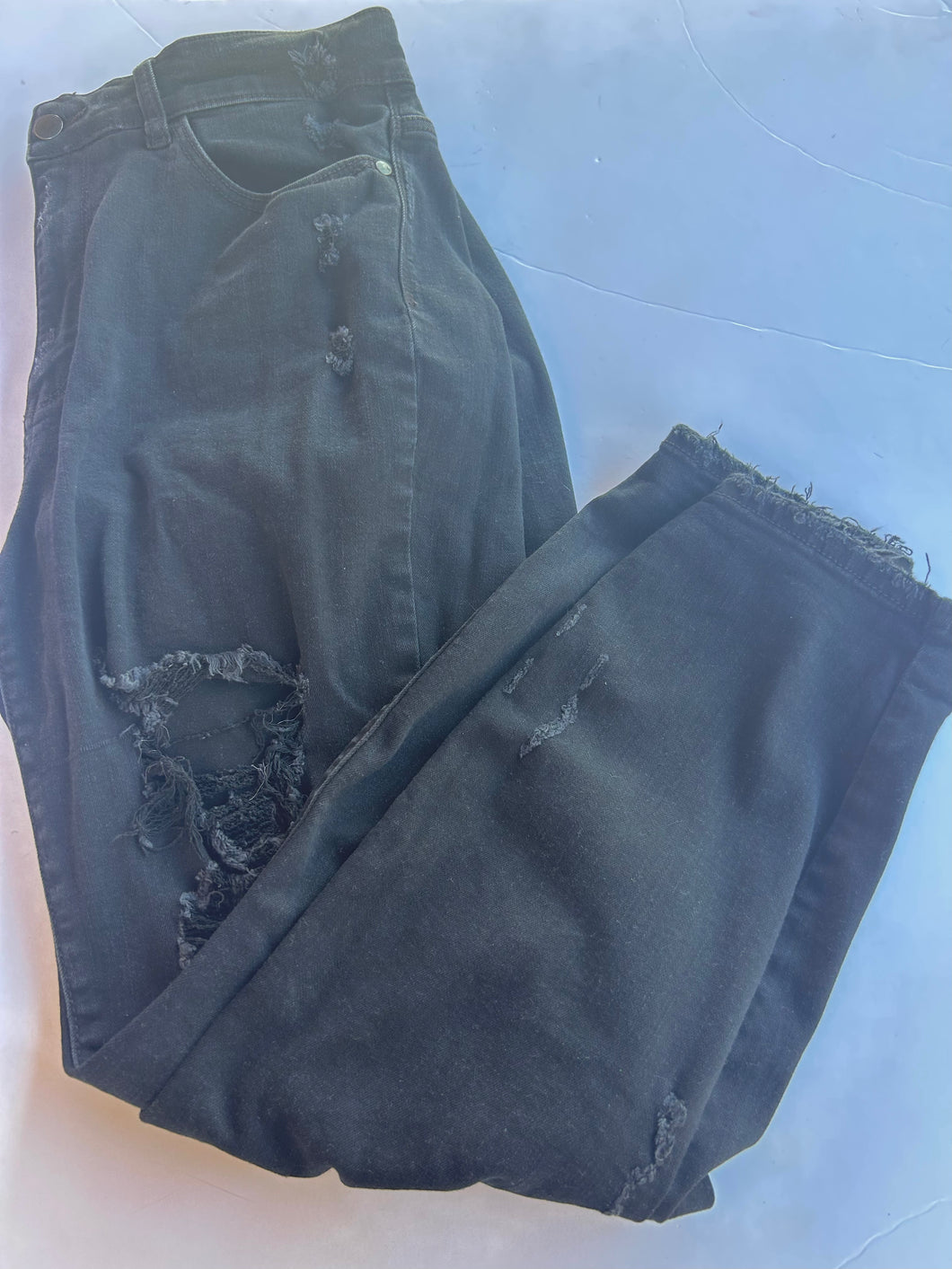 Black Judy Blue Jeans, 16W