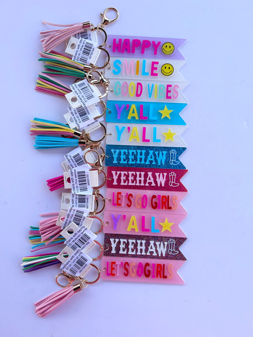Keychains with sayings
