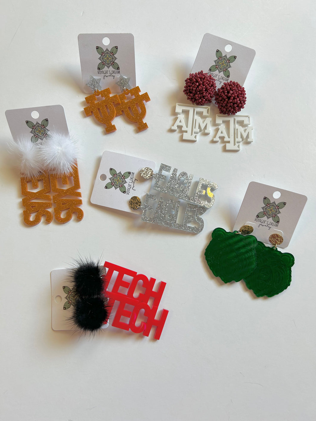 Acrylic college school spirit