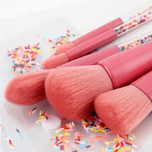 Load image into Gallery viewer, Sprinkle handle Make up brush set
