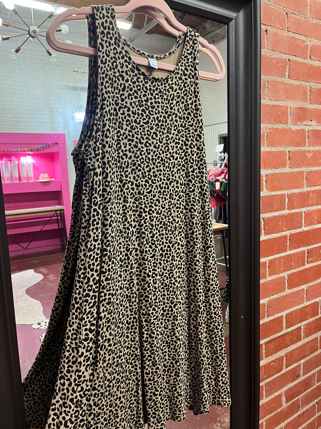 Leopard Old Navy Womens Dress, Large