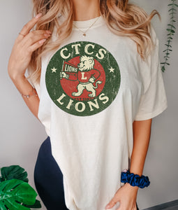 CTCS Lions Circle Retro design
