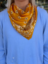 Load image into Gallery viewer, Silk bandana scarf
