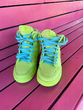 Load image into Gallery viewer, Lime Green Nike Shoes, 6.5 youth
