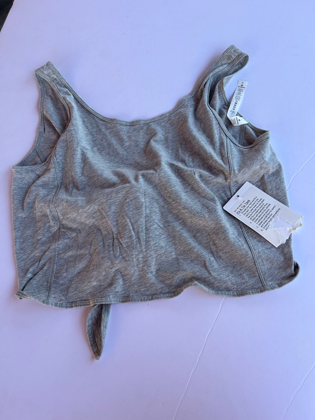 Gray Lululemon Womens Top, 8