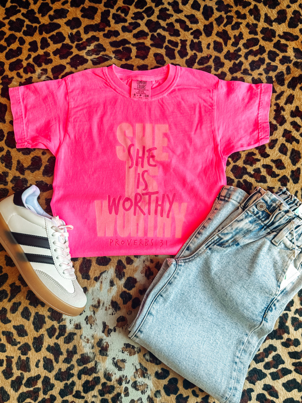 She is worthy tee