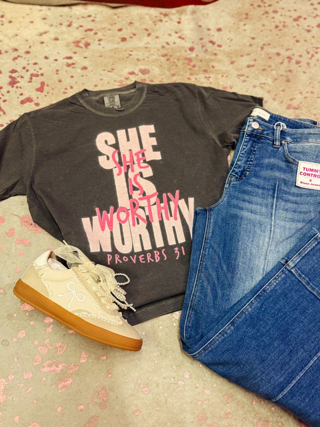 She is worth ADULT tee