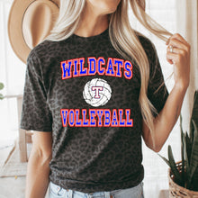 Load image into Gallery viewer, Temple Wildcats vintage volleyball design
