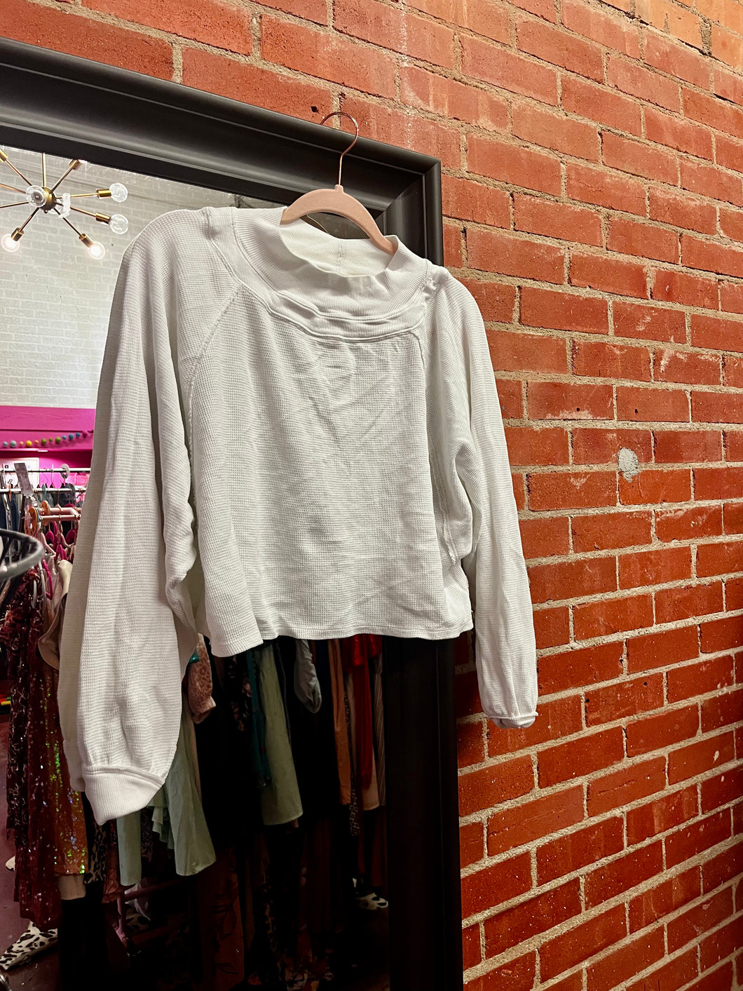 White Free People Womens Top, Small