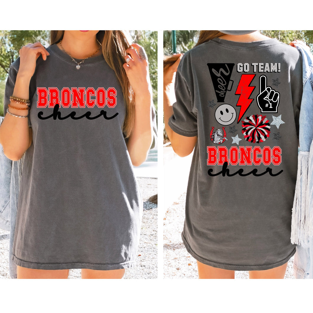 Bronco Cheer tee