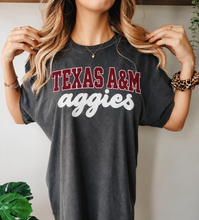 Load image into Gallery viewer, Texas A&amp;M collage tee
