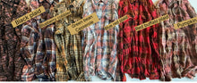 Load image into Gallery viewer, Hand Bleached flannels 2025
