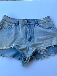 Denim Rewash Shorts, 13