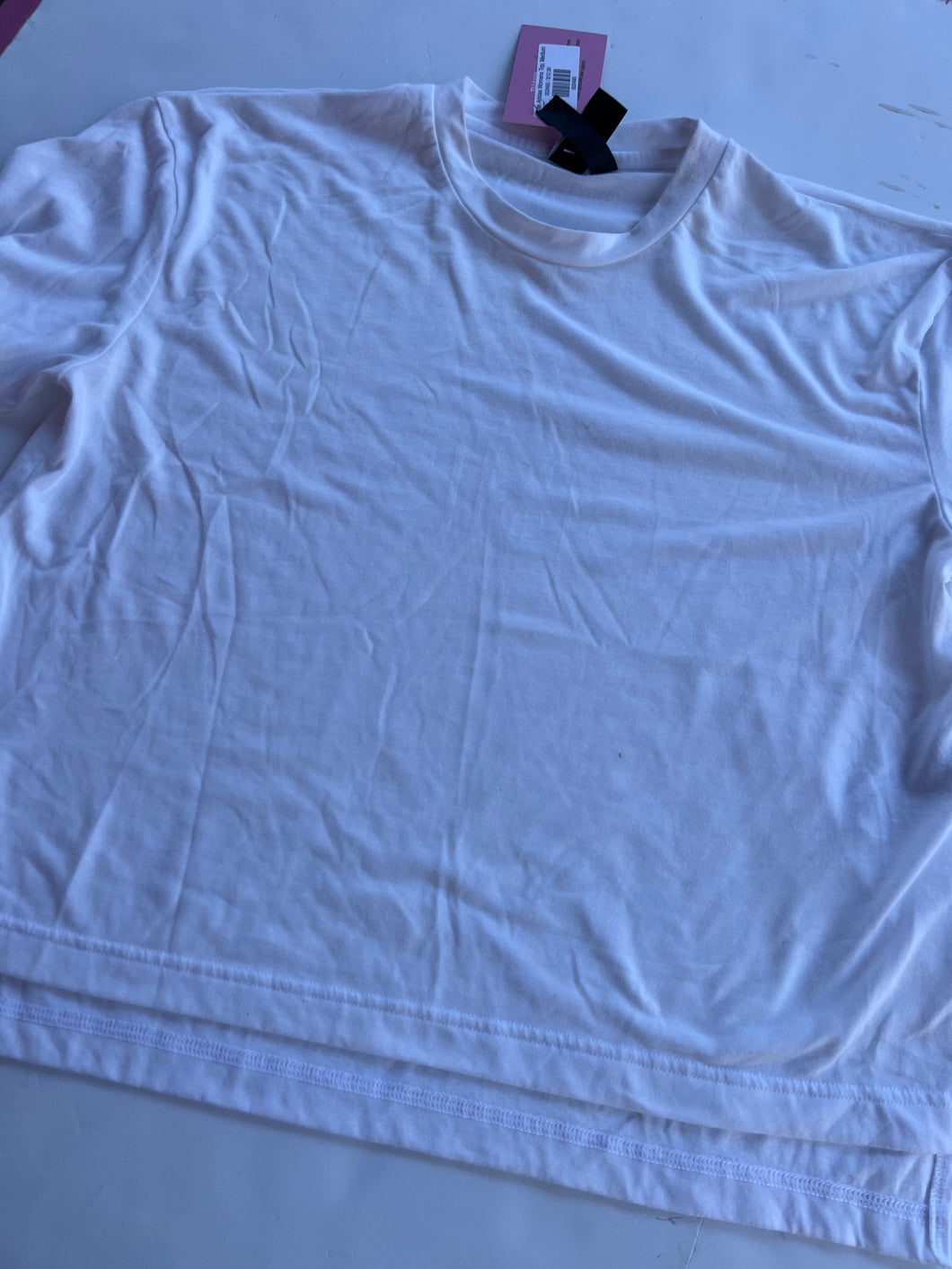 White Adidas Womens Top, Medium